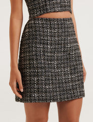 Polo 0055337 Wmn Mila Boucle Skirt  Black