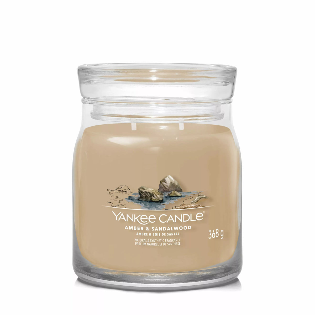 Yankee Candle Signature Medium Amber & Sandalwood