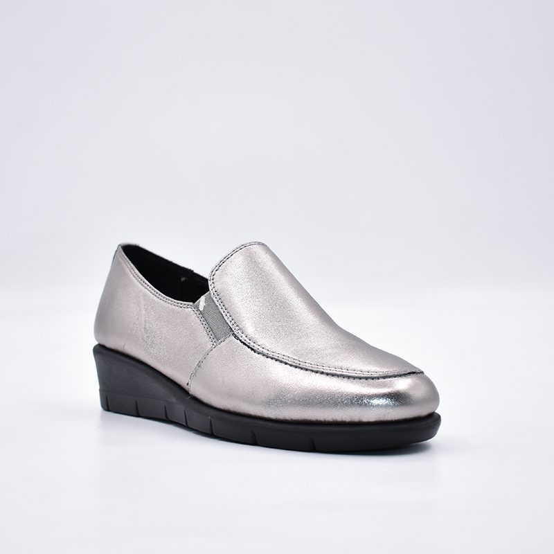 Hush Puppies Hpl01093 Grecia Cow Leather Silver