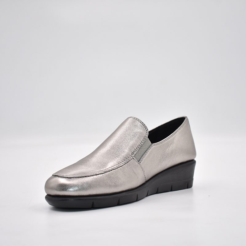 Hush Puppies Hpl01093 Grecia Cow Leather Silver