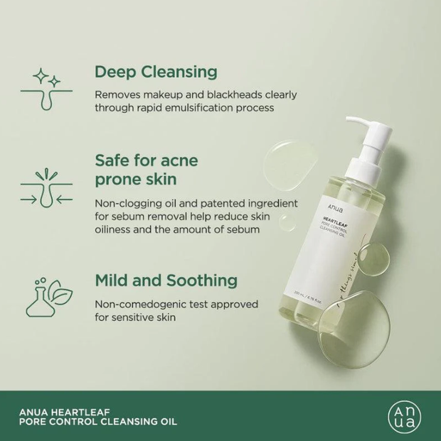 Anua Pore Control Cleansing Oil