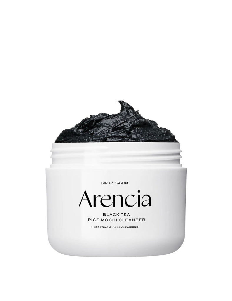 Arencia Black Tea Rice Mochi Cleanser