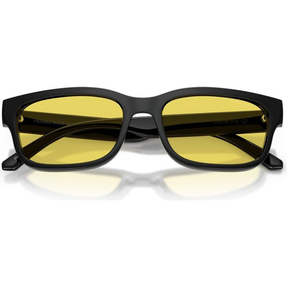 Arnette Defyer Noir Recycle Sunglasses For Men In Black