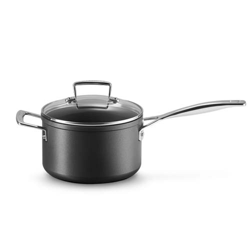 Le Creuset Toughened Non-Stick Saucepan Casserole In Black