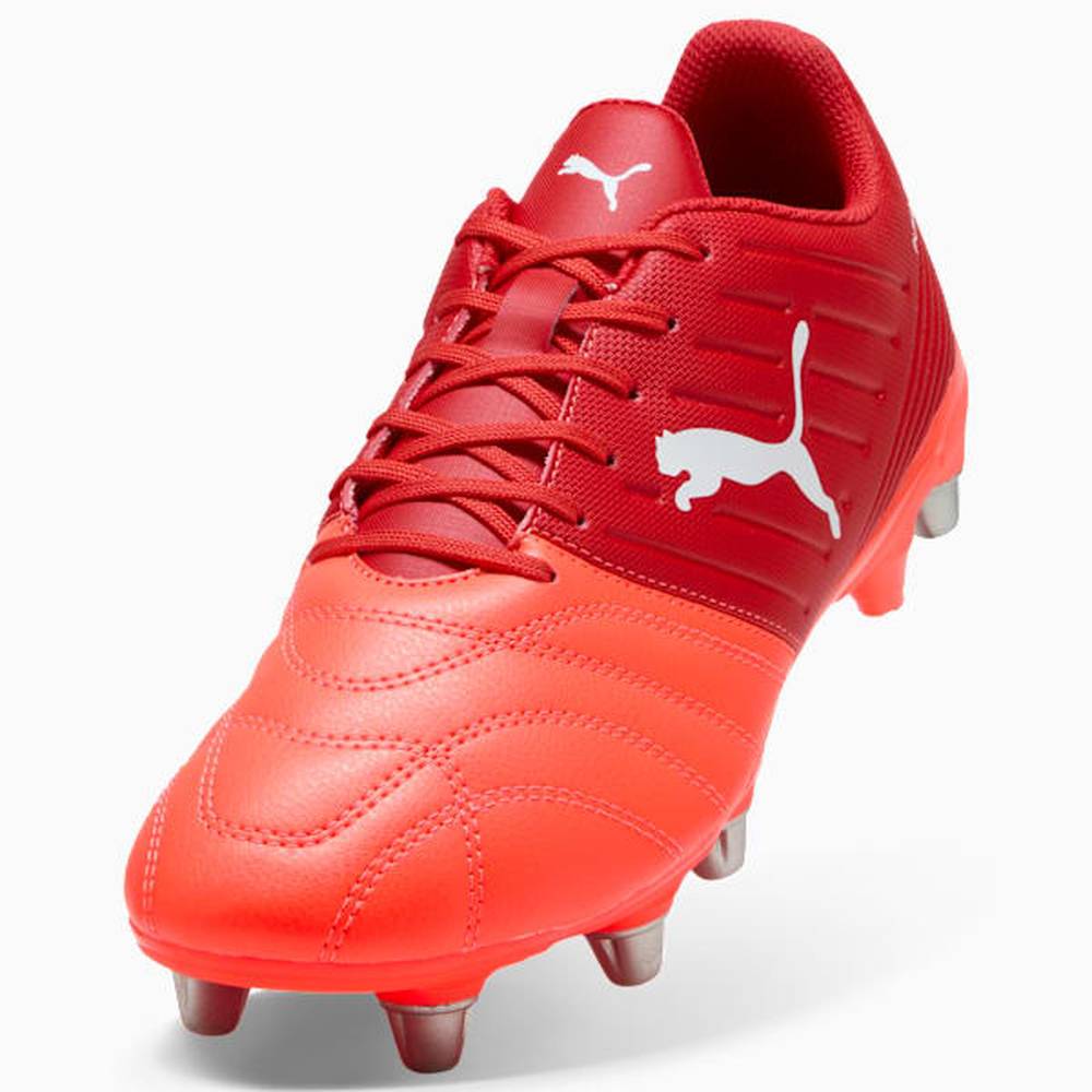 Puma Mens Avant Rugby Boots In Red/White/Orange