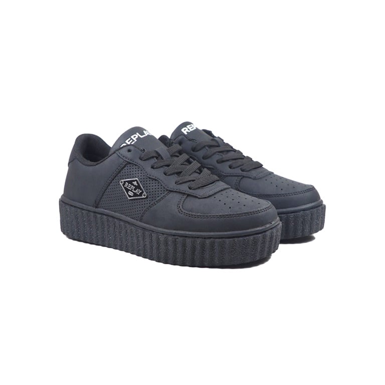 Replay Womens Azzurra City Shoes In Black