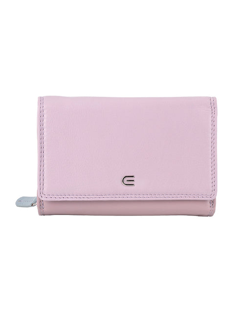Cellini Diva Lotus Medium Multicard Purse In Purple/Green