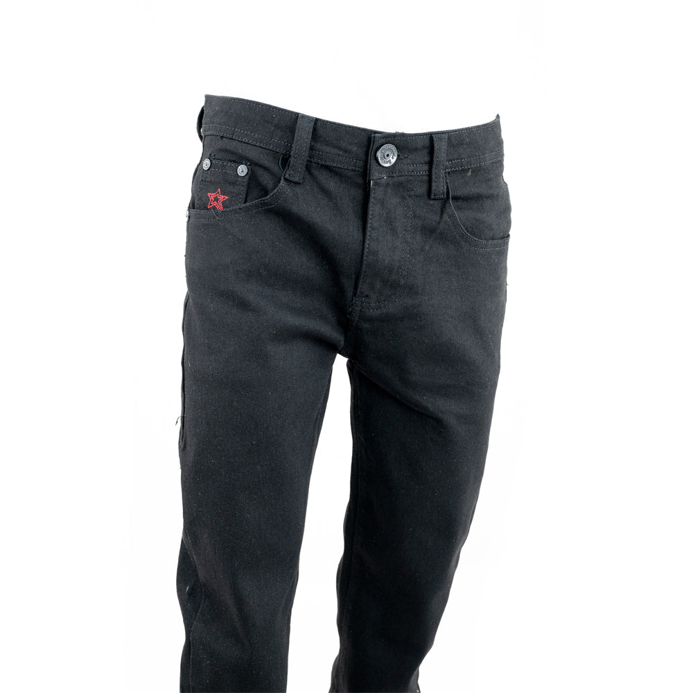 Soviet Boys Strikers Evo Booys Bull Denim Skinny Jeans In Black