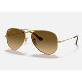 Ray-Ban Aviator Large Metal Unisex Sunglasses In Gold
