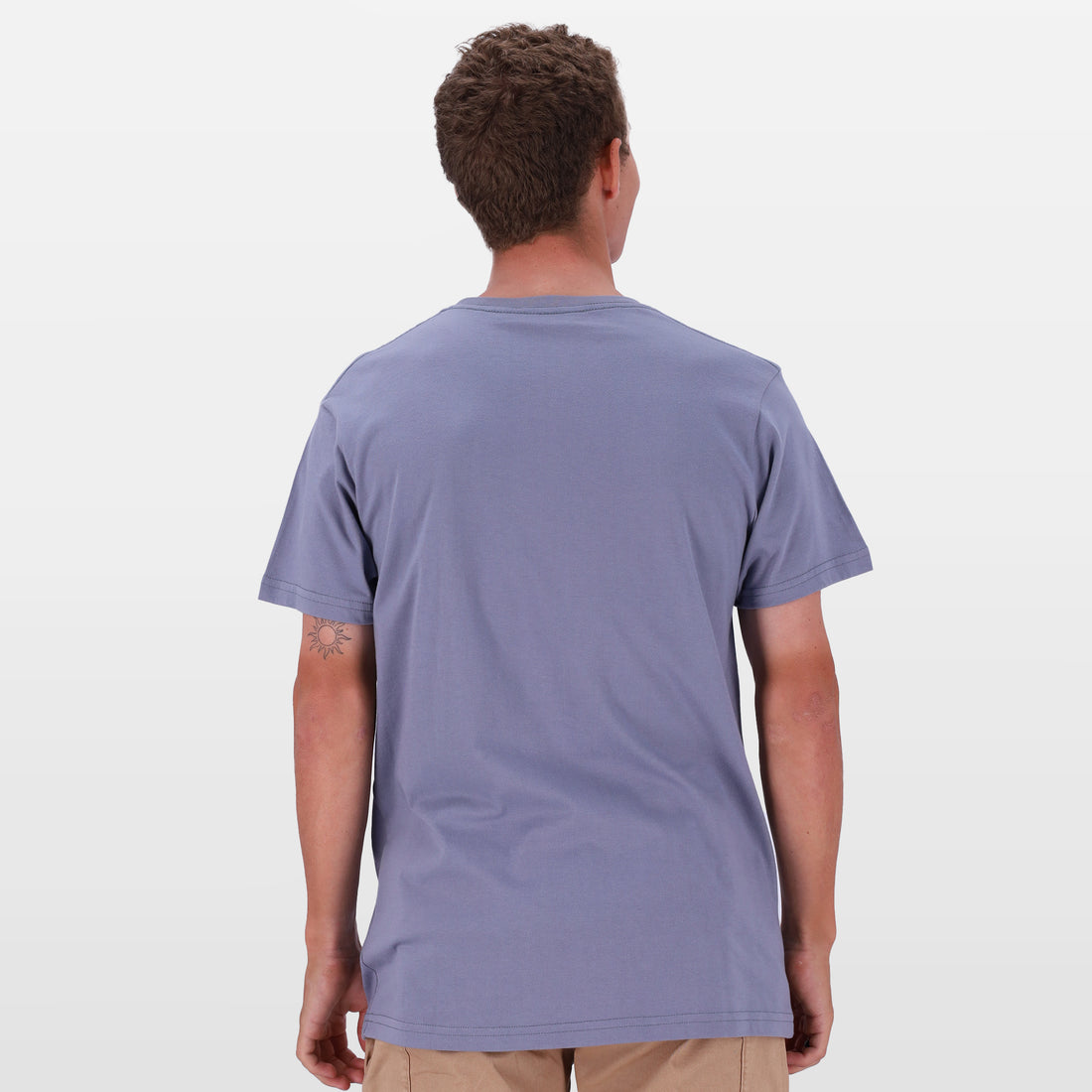 Salomon Mens Baltoro Short Sleeves T-Shirts In Blue Granite