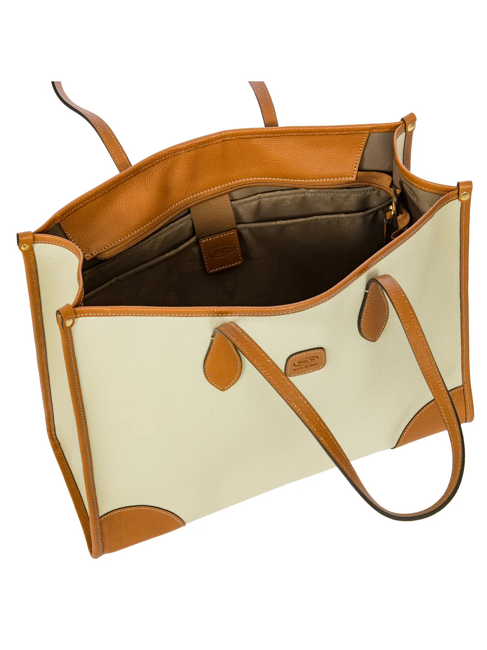 Brics Shopping Bag Bbj05852 Cream