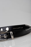 Sissy boy Womens Studded Belt In Black