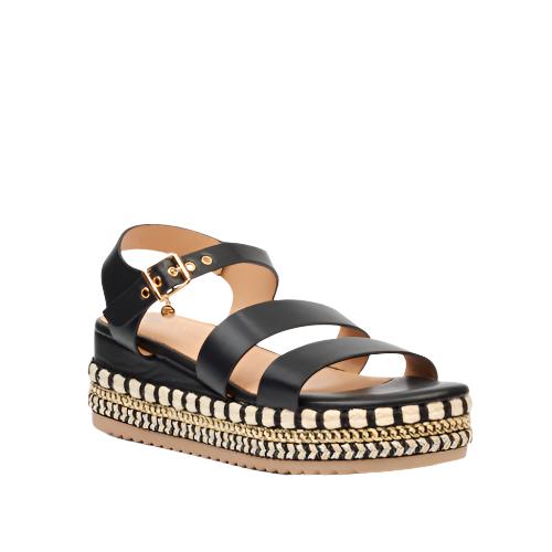 Miis Black Ladies Bekki 1 Sandals Black