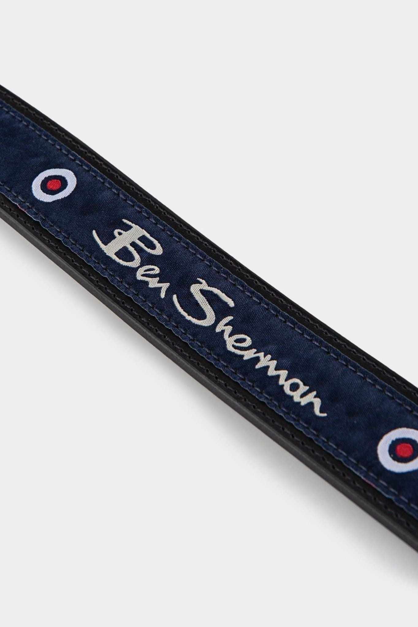 Ben Sherman Mens Belt In Black