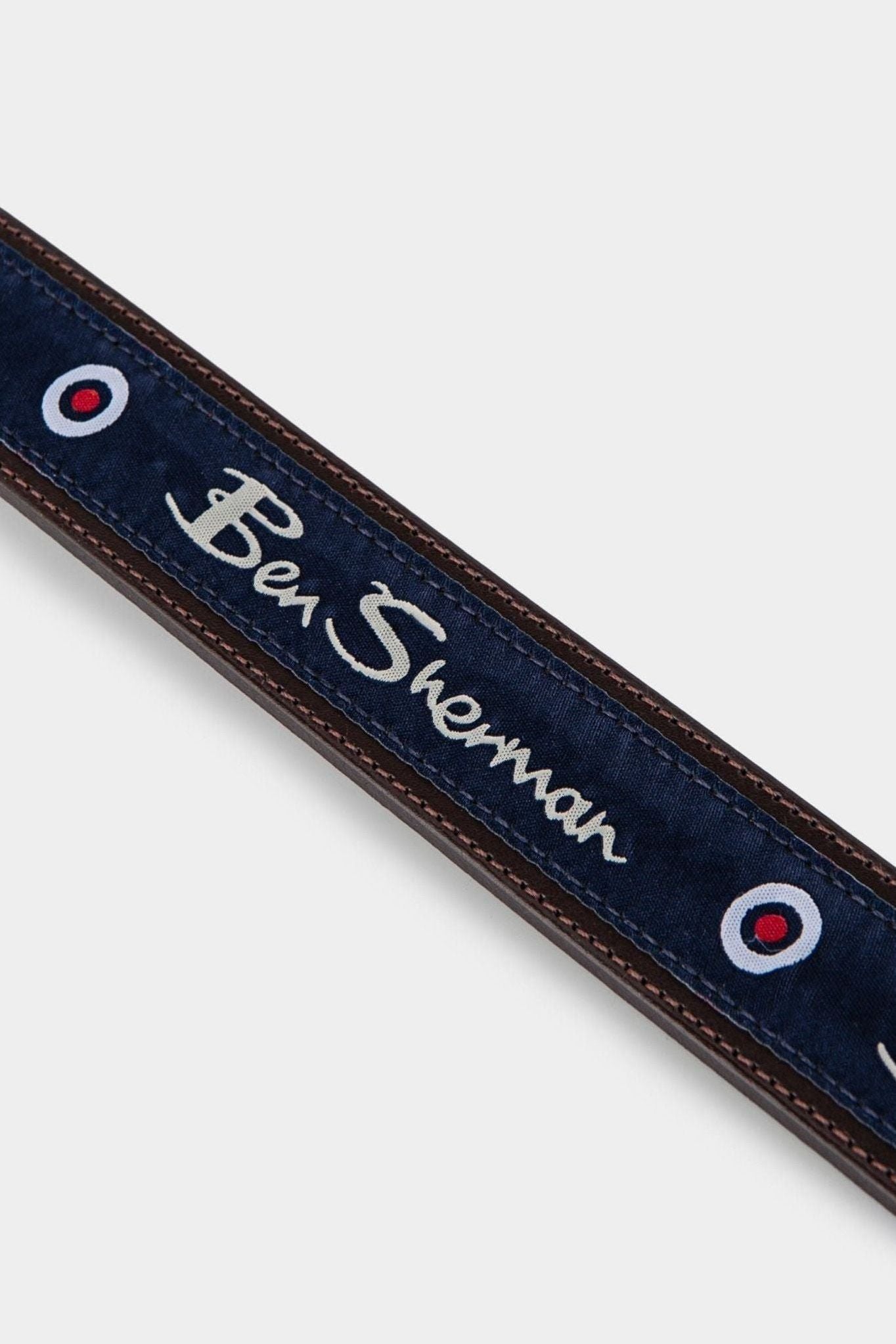 Ben Sherman Mens Belt In Brown