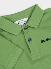 Ben Sherman Boys Golfer In Piquant Green