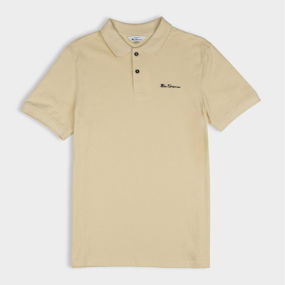 Ben Sherman Ben Polo Short Sleeve In Sand