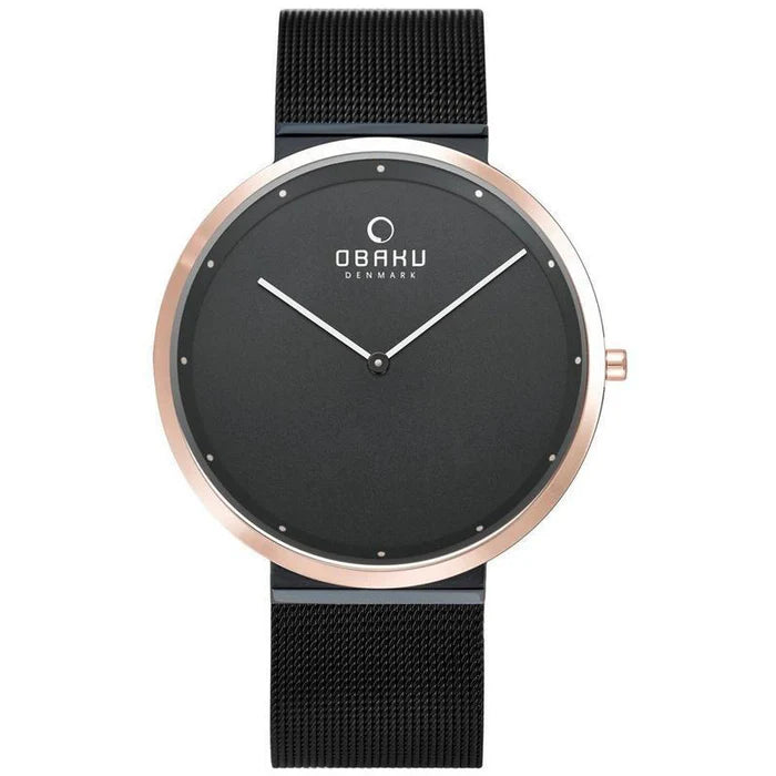 Obaku Women`s Papir Lille-Night Ultra Slim Line Series Watch