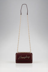 Sissyboy Structured Crossbody Bag In Brown