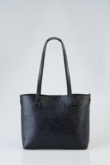 Sissyboy Debossed Print Tote Bag In Black