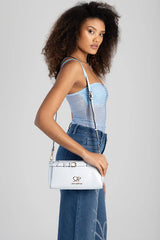 Sissyboy Bg845 Ladies Structured Shoulder Bag Aqua