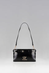 Sissyboy Ladies Black Structured Shoulder Bag