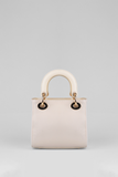 Sissyboy Emama Embroidered Mini Bag In Off White