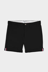 Bene Sherman Mens Straight Fit Chino Shorts In Black