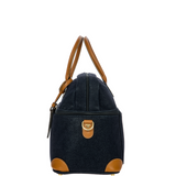 Brics Firenze Beauty Case In Black/Tan