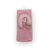 Mother's Choice Super Soft Coral Blanket With Travel Pillow In Pink