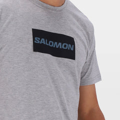 Salomon Block Out Ss Tee M Grey