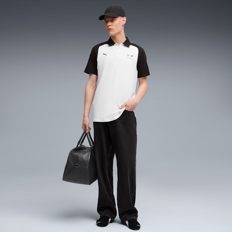 Puma Mens BMW Polo 2 Golfer In White