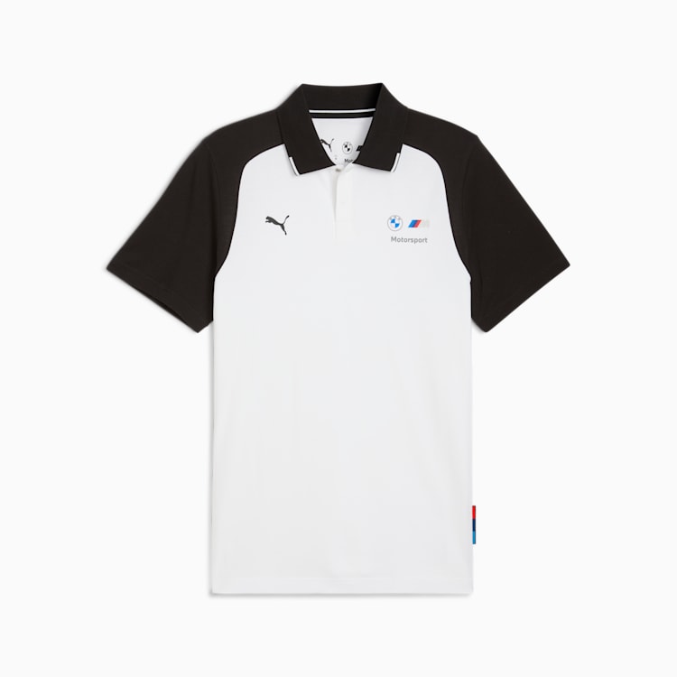 Puma Mens BMW Polo 2 Golfer In White