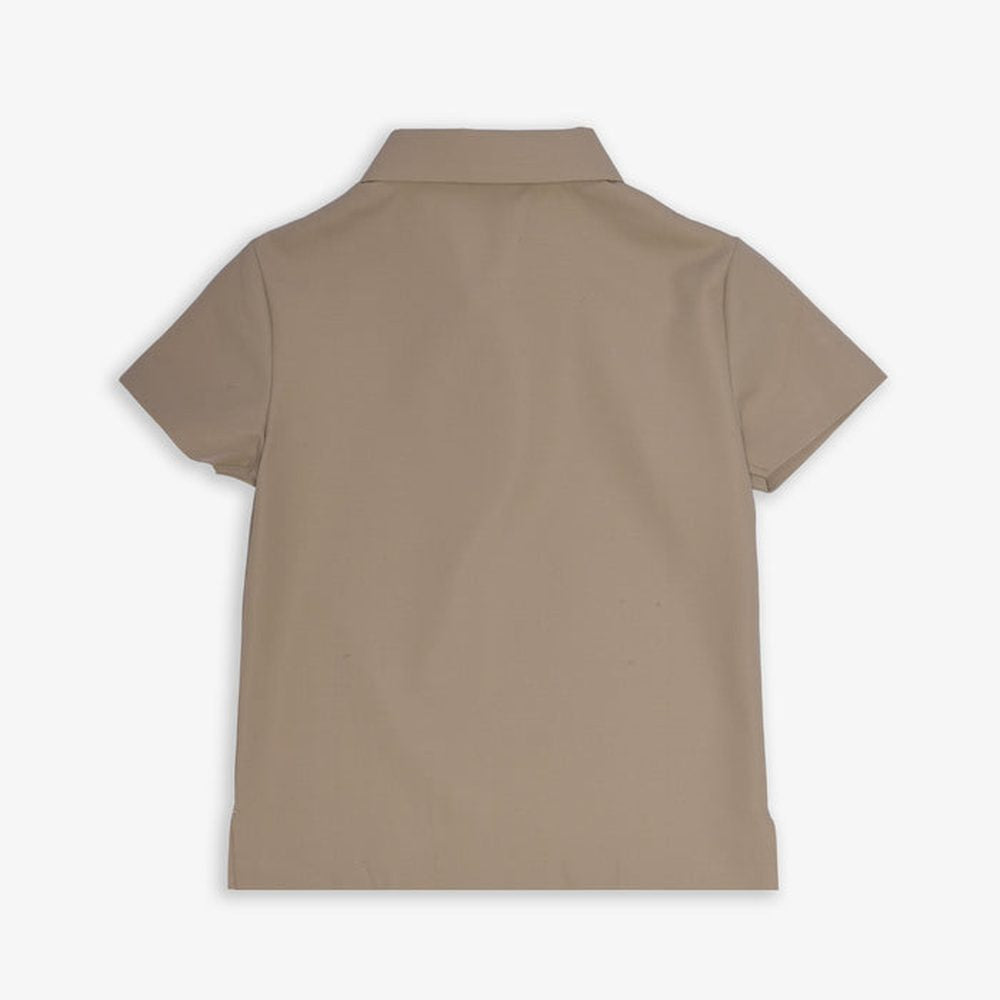 Soviet Boys Mcqueen Slinky Fashion Short Sleeves Golfer In Silver/Sage