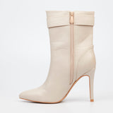 Miss Black Ladies Boss 20 Bone high heel ankle Boots