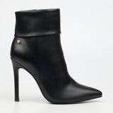 Miss Black Ladies Boss 28 Heel Boot In Black