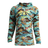 Sniper Boys Long Sleeves Rash Vest In Coral