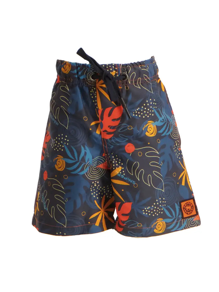 Sniper Boys Tropical Swim Shorts