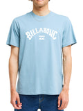 Billabong Mens Arch Wave Short Sleeves T-Shirt In Blue