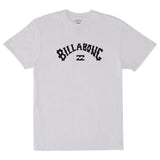 Billabong Mens Arch Wave Short Sleeves T-Shirt In White