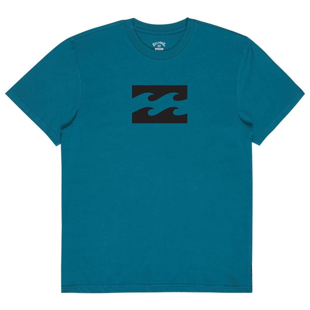Billabong Mens Team Wave Short Sleeves T-Shirt In Blue