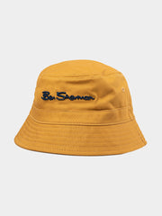 Ben Sherman Mens Yellow Deepy Bucket Hat