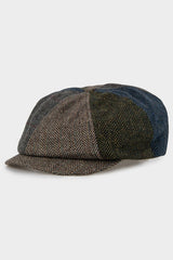 Ben Sherman Mens Ivy 8 Panel Cap Multi C