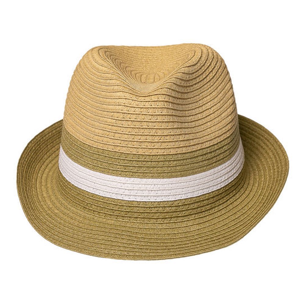 Urban Supply Unisex Adults Ballito Hat In Green/White/Natural
