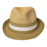 Urban Supply Unisex Adults Ballito Hat In Green/White/Natural
