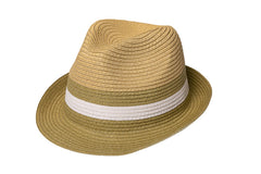 Urban Supply Mens Ballito Hat In Green/White/Natural