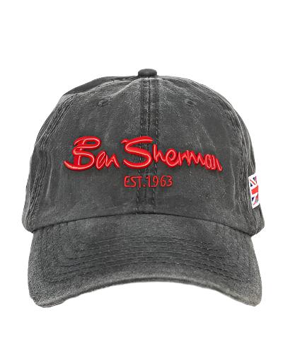 Ben Sherman Mens B.S Cap Charcoal