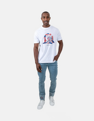 Ben Sherman Mens Target Turn Up Slim Fit Light Blue Jeans