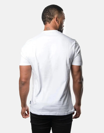 Ben Sherman Mens White Target T-Shirt