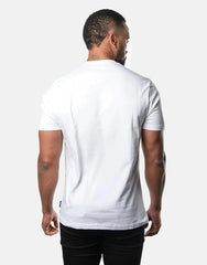 Ben Sherman Mens White Target T-Shirt